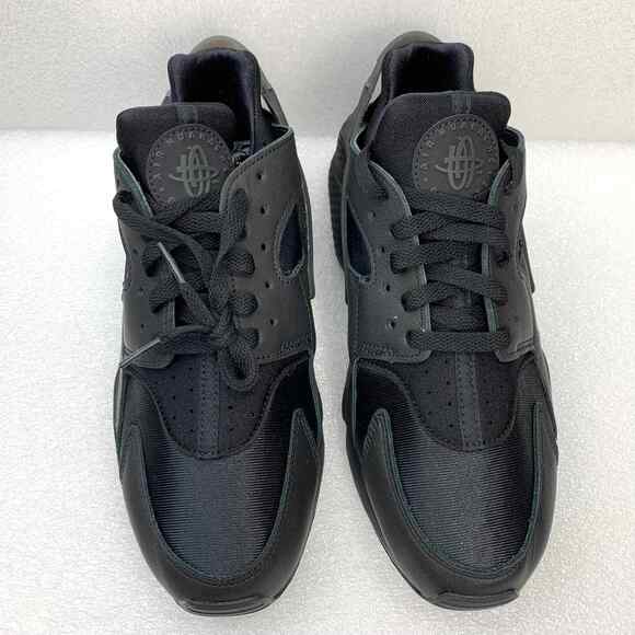 NIKE Air Huarache DH4439-001 Sneaker Shoes Black - Women's 10 - Picture 2 of 10
